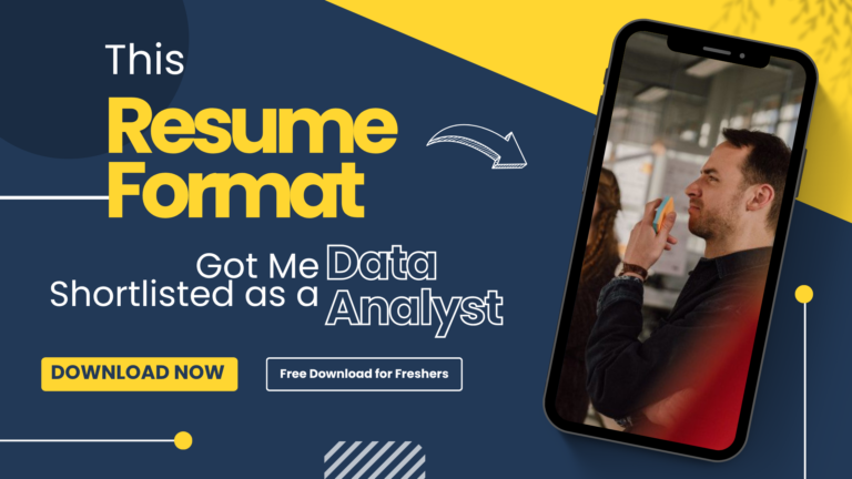 This ATS-Friendly Data Analyst Resume Got Me Interviews – Download For Free!