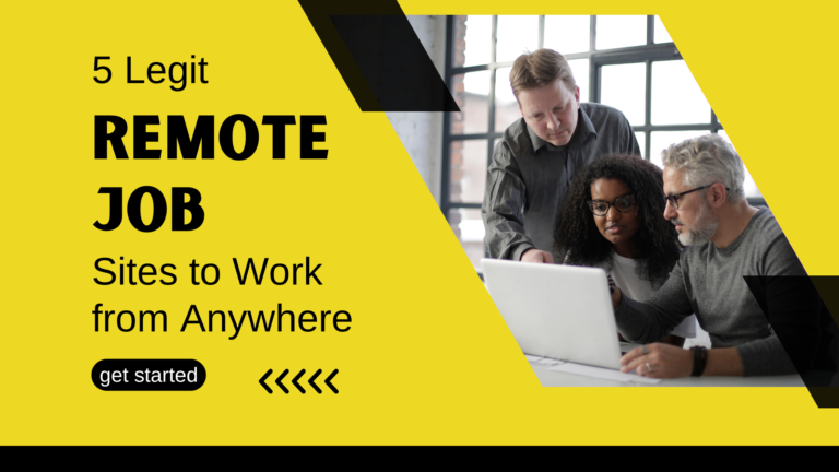 🌐 5 Remote Job Sites to Land Global Roles from Home in 2025!
