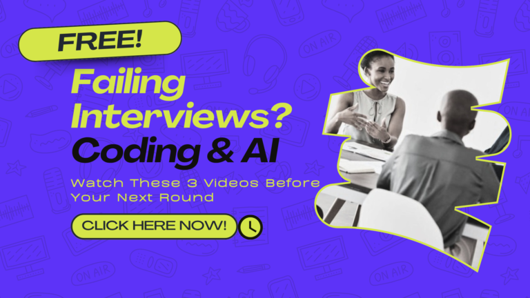Still Failing Tech Interviews? These 3 Free Resources Could Finally Change That