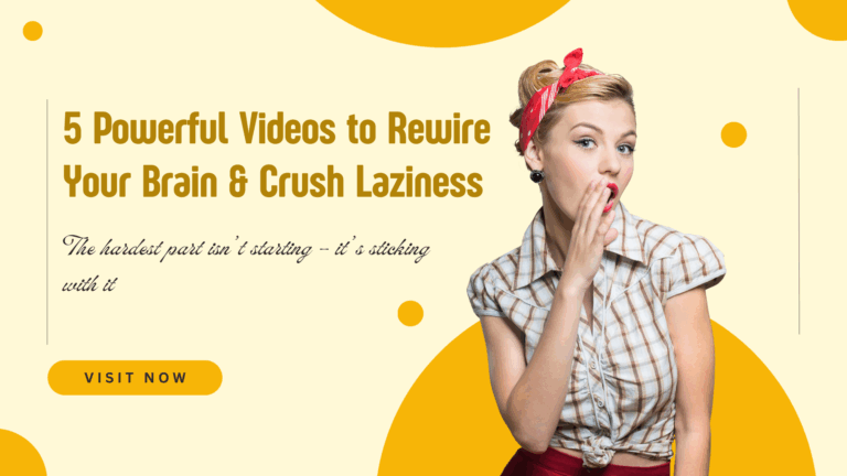 5 Life-Changing Videos to Train Your Mind to Do Hard Things