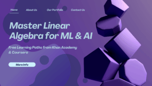 📐 Linear Algebra: The Foundation of Machine Learning & AI