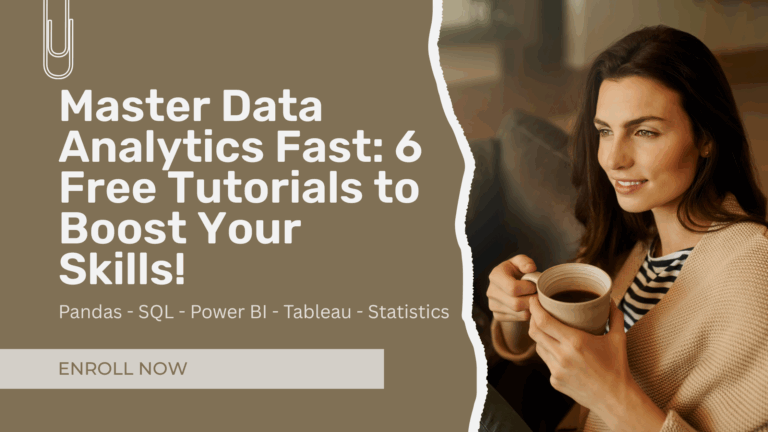 Level-Up Your Analytics Career with 6 Free Tutorial Videos — Build Your Portfolio Fast!