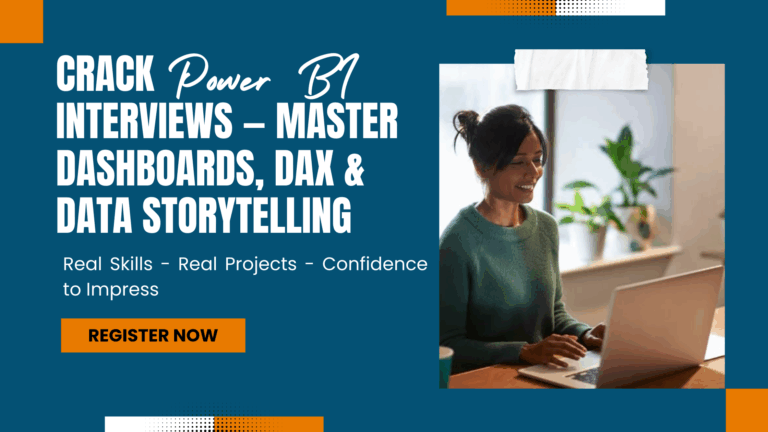 Master Power BI Interview Success: The Ultimate Guide to Real-World Skills, DAX Mastery, and Dashboard Design