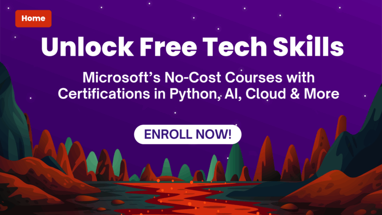 Unlock Free Tech Skills: Microsoft’s No-Cost Courses with Certifications in Python, AI, Cloud & More