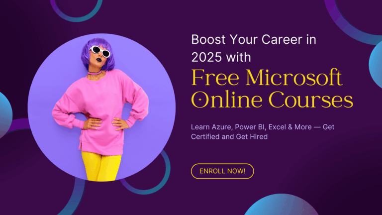 Boost Your Career in 2025 with Free Microsoft Online Courses