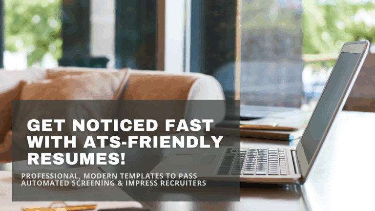 Stop struggling with generic resumes and start creating ATS-friendly resumes that stand out! ✨