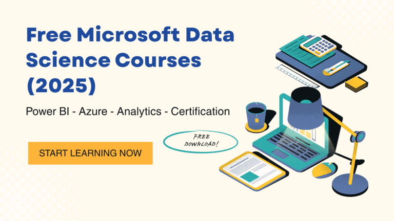 Kickstart Your Data Science Journey for Free with Microsoft — Power BI, Azure & Analytics in 2025