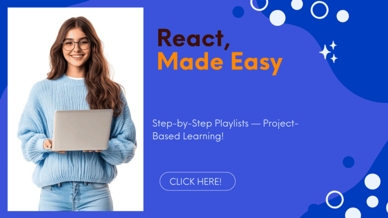 Think React Is Too Hard? These 3 Playlists Will Change Your Mind!