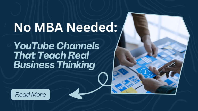 Who Says You Need an Expensive MBA to Learn Real Business?