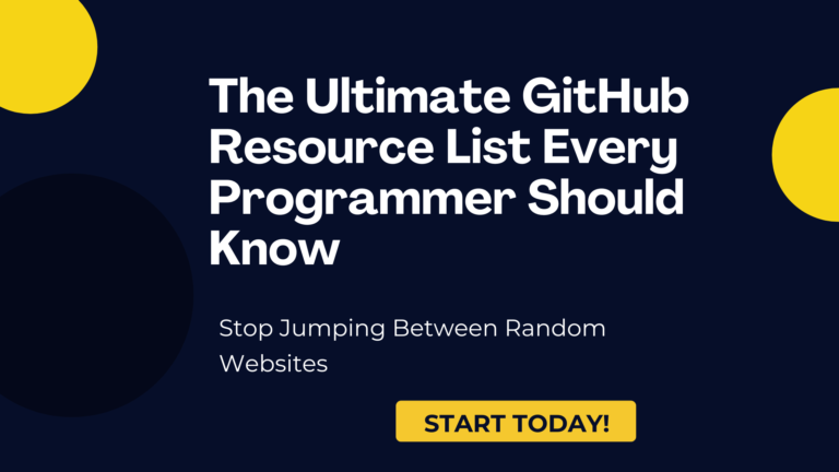 One GitHub List Every Programmer Should Bookmark for 2025–2026 Growth