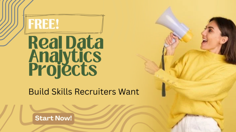 5 Real-World Data Analytics Projects to Build a Job-Ready Portfolio in 2026