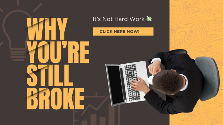You’re Not Broke Because You Don’t Work Hard — You’re Broke Because No One Taught You Money
