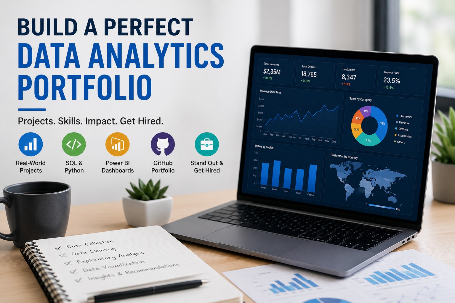 Build a Perfect Data Analytics Portfolio - Placement Drive
