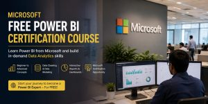 𝗠𝗶𝗰𝗿𝗼𝘀𝗼𝗳𝘁 𝗙𝗥𝗘𝗘 𝗣𝗼𝘄𝗲𝗿 𝗕𝗜 𝗖𝗲𝗿𝘁𝗶𝗳𝗶𝗰𝗮𝘁𝗶𝗼𝗻 𝗖𝗼𝘂𝗿𝘀𝗲